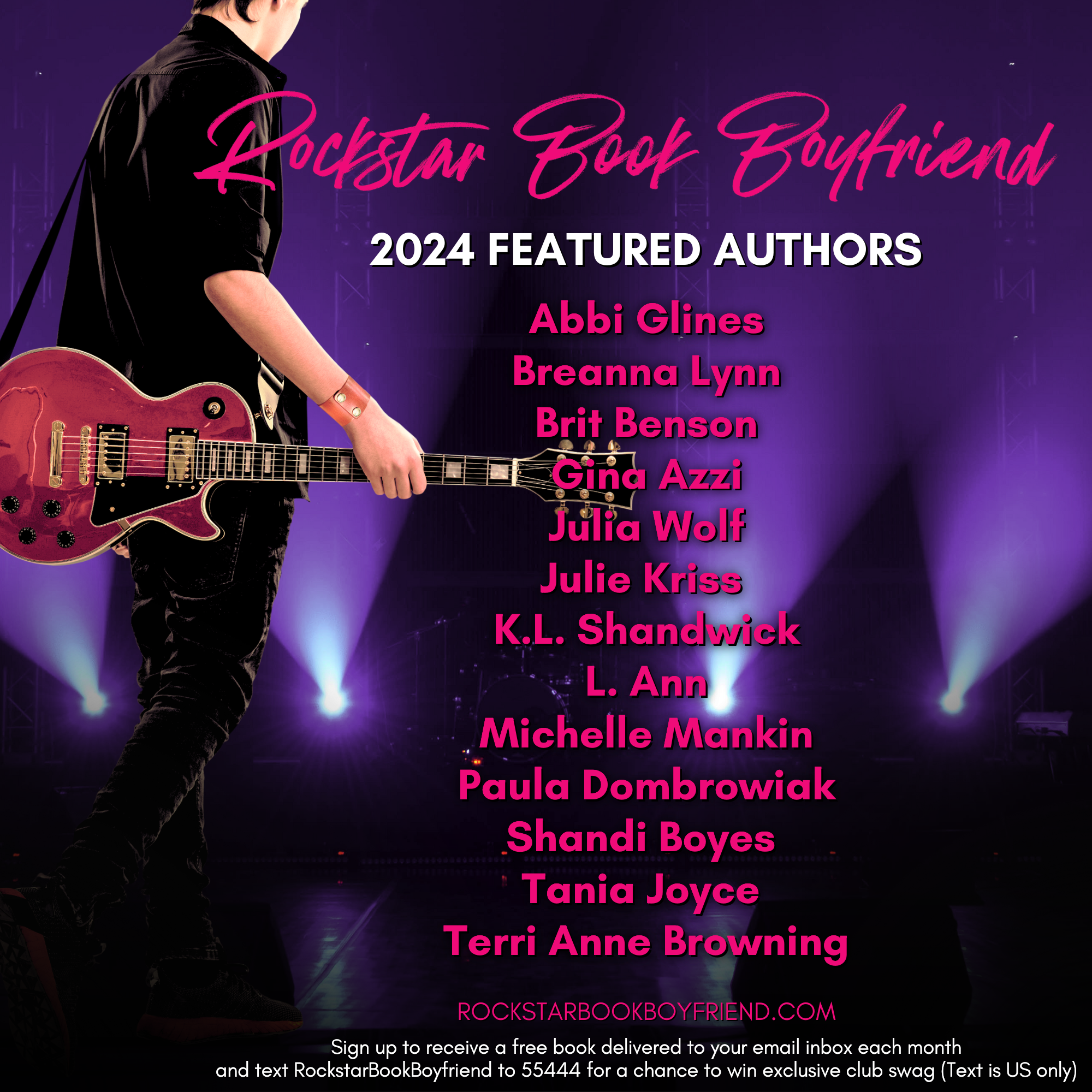 2024 Rockstar Book Boyfriend Participating Author List